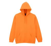 (4XL, Tangerine) Gildan Mens Midweight Soft Touch Hoodie