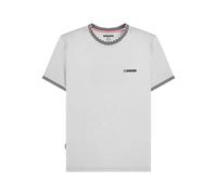 (4XL, White) Lambretta Mens Two Tone Ringer T-Shirt