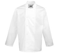 (4XL, White) Premier Unisex Chefs Jacket (Pack of 2)