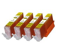 4XL Yellow Compatible Canon Ink cartridges Non OEM CLI-571 XL - Suitable for Canon Pixima Printers
