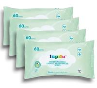 4xLupilu - Lidl | Lupilu - Biodegradable - Lightly Fragranced Baby Wipes | 60 Wipes Each