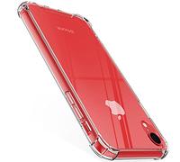 4youquality Case for iPhone XR, Clear, Airbag Drop Protection | Bumper Phone Cover, Shockproof, Four-Cornered Air Cushion, Impact-Protection