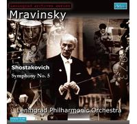 ショスタコーヴィチ:交響曲第5番 ニ短調 作品47 (Schostakovich:Symphony No.5 / Mravinsky & Leningrad Philharmonic Orchestra) [日本語解説付]