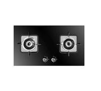 5.0 KW Eight-burner Direct-fire Double-burner Gas Stove with All-copper Fireproof Cover,Safety Lock,and Flameout Protection(NG)