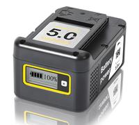 5.0 Replacement Battery for 18 V Battery Set Compatible with Kärcher 18 V Starter Kit 18/50, 18 V/5.0 Ah Battery for All Devices of the 18 V Battery Power Platform