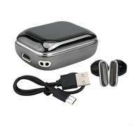 5 0 Wireless Earbuds with Noise Cancelling Microphone and Full Color Touch Screen for Enhanced User Experience