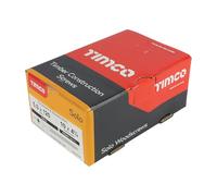 5.0 x 120 Solo Woodscrews Double Countersunk PZ2 - Zinc & Yellow Box of 100