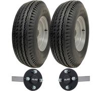 5.00-10 High Speed Trailer Kit Road Legal 500x10 Wheels & ALKO Hub & Stub Axles