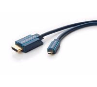 5.00m Clicktronic Casual Micro HDMI Adapter Cable 5.0m