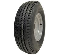 Parnells 5.00X10 Trailer Tyre & Wheel Assembly 4 Stud 100mm Pcd 72N Load Capacity 355Kgs