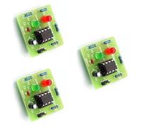5.08mm Pitches Terminal Block Connectors NE555 Flashing Light Compactly Mount For Reliability Circuit Assembly For Beginners Terminal Block Connectors