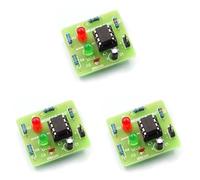 5.08mm Pitches Terminal Block Connectors NE555 Flashing Light Compactly Mount For Reliability Circuit Assembly For Beginners Terminal Block Connectors