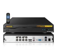 5.0MP HD 8-Channel Hybrid Capability 5-in-1 Digital Video Recorder Security DVR Recorder AHD/Analog/TVI/CVBS/IP Camera Security System Video Surveillance, Max to 6TB (NO HDD)