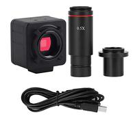 5.0MP USB Digital Microscope Camera, Industrial CMOS for Microelectronics, Real Time Imaging, Installation, Clear Res Images, Convert Traditional Microscope to Electronic