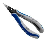 5.1" (130Mm) Precision Electronics Flat Half-Round Jawed Gripping Pliers