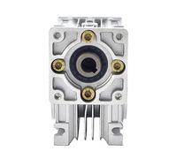 5:1-50:1 Worm Gearbox NMRV-030 Speed Reducer 9mm Input Shaft Worm Reducer with Single Output Shaft 1Pcs special motor