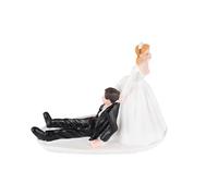 5.1" Bride and Groom Wedding Cake Toppers Party Decoration Figurine Toy Gift
