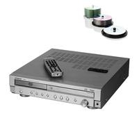 5.1 Channel Home Theater Amplifier, DVD Player with Surround Sound, USB/DVD/VCD/Optical/Coax Support, Dual Wave Radio, Headphone Monitoring for Home Entertainment