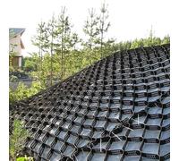 5.1 cm Thick Gravel Grid - Permeable Stabilizat Grids for Landscaping Driveways and Mud Control - Available in Sizes from 0.9 m to 9.1 m