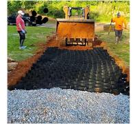 5.1 cm Thick HDPE Gravel Grid - Permeable Ground Stabilization for Landscaping Patios & Walkways - EasytoInstall Erosion Control Grids for Mud & Soil Stability