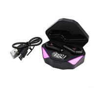 5.1 In-Ear Headphones with Microphone 12 Hours for Battery In-Ear Headphones Wireless 5.1 Lightweight Sports Headphones In-Ear 5.1 Ear Hook Safe Wireless Headphones 12 Hours Running Time 5.1 Black