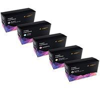 5 (1 SET + 1 BLACK) Compatible Toner Cartridges for Xerox Phaser 6600 6600n 6600dn WorkCentre 6605 6605n 6605dn