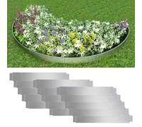 5/10/15/20x Flexible Lawn Fences Galvanised Steel 100x14cm Garden Edge 2025