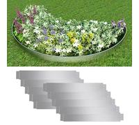 5/10/15/20x Flexible Lawn Fences Galvanised Steel 100x14cm Garden Edge 2025