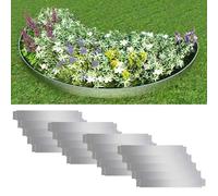 5/10/15/20x Flexible Lawn Fences Galvanised Steel 100x14cm Garden Edge 2025