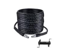 5/10/15M High Pressure Washer Replacement Hose for Bosch AQT Series Washers Domestic Bosch Aquatak Click Type Plug Quick Connect SDS Fittings Accessories Extension Water Purification Pipe (15 Meters)