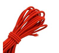 5/10/20/30/40/50M 4mm Elastic Cords Bands Hairband Rubber Rope By Meters Belt Pants Stretch Cord DIY Sewing Supplies(Red,50Meters(10Rolls))