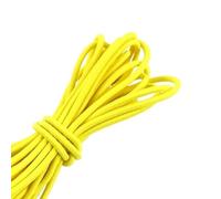5/10/20/30/40/50M 4mm Elastic Cords Bands Hairband Rubber Rope By Meters Belt Pants Stretch Cord DIY Sewing Supplies(Yellow,30Meters(6Rolls))