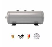 5/10/ 20/30 /50 100L High Pressure Air Tank, Professional Air Storage Containers with Safety Valves/Pressure Gauges, for Stabilizes Air Pressure(8L/2.1Gal (Style B))