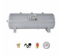 5/10/ 20/30 /50 100L High Pressure Air Tank, Professional Air Storage Containers with Safety Valves/Pressure Gauges, for Stabilizes Air Pressure(35L/9.2Gal)