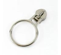 5/10/20/30Pcs 5# Zipper Sliders for Nylon Zippers Puller O Ring Zip Head Bag Jacket Zips Pulls Repair Kit DIY Sewing for Sewing Coats Jacket/Jeans/Luggage/Backpacks(Silver01,20PCS_FORNYLON-NO5)