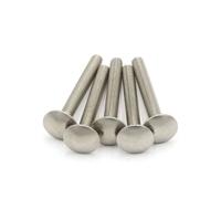 5/10/20/30pcs GB12 DIN603 304 Stainless Steel Truss Round Head Square Neck Carriage Screw Bolt M6 M8 M10 M12(GB12 small head,10PCS M10_30MM)