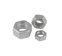 5/10/20/50/100pcs 1/8 5/32 3/16 1/4 5/16 3/8 1/2 Imperial Hexagon Nuts UK Carbon Steel Zinc Plated Hex Locking Nut (Size : 1/8-40 TPI 100pcs)