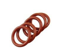 5/10/20/50/100pcs Red CS 3.53mm Silicone Rubber O-Ring Seal Rings Gasket For Hydraulics And Pneumatics Sealing Faucet Automobile Pump