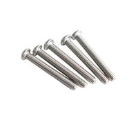5/10/20/50PCS Hexagon Hex Socket Button Head Round Allen Bolt Screw 304 A2 Stainless Steel M2 M2.5 M3 M4 M5 M6 M8 M10 ISO7380(6mm,M2.5 50PCS)