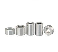5/10/ 20 Pcs M3 M4 M5 M6 M8 Aluminum Alloy Flat Washers Gaskets Threadless Spacers,As Shown,M4xD14mm(5pcs)-Length 10mm