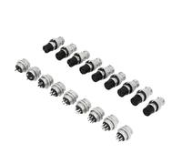 5/10/20 Sets of GX12 GX16 GX20 2-15 Pin Waterproof Circular Aviation Plug Sockets, a Choice of Quality(GX16,5Sets (Male Female),8P)