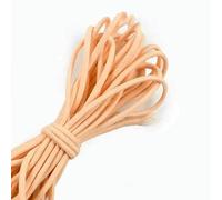 5/10/20Meters 4.0mm Colorful Nylon Rubber Bands Hat Drawstring Elastic Band Hairband Stretch Tape Bungee Cord Sewing Accessories-ShrimpPink-4.0mm-20Meters(4Rolls)