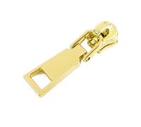 5/10/20Pcs 3# 5# Metal Zipper Sliders Zip Puller for Sewing Bags Suitcase Clothing Coat Zippers Head Repair Kit for Sewing Coats Jacket/Jeans/Luggage/Backpacks(LitGold-ForMetal-No3,20Pcs)