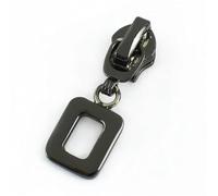 5/10/20Pcs 5# Zipper Slider for Nylon Zippers Tape Bag Purse Zips Pulls Shoes Coat Zip Heads Repair Kits DIY Sewing(Black,5Pcs)