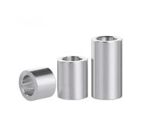 5/10/20pcs Aluminum Alloy Round Spacers - M2 M2.5 M3 M4 M5 M6 M8 Non-Threaded Stand-Off Gaskets for RC Models(14mmx12xM8x10pcs)