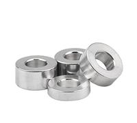 5/10/20Pcs Aluminum Flat Washer Gasket Set - M3 M4 M5 M6 M8 M10 No Thread Standoff Spacer for DIY Projects,Repairs(M8 5pcs L (12mm))