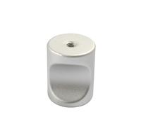 5/10/20Pcs Round Aluminum Alloy Door Knobs Cabinet Handles Cupboard Drawer Kitchen Bathroom Furniture Hardware Accessories(10pcs)