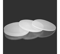 5/10/20Pcs White Silicone Gaskets - 5-150mm Round Shock-Absorbing Pads, 1-8mm Thick | Plumbing/Machinery(115mm (1Pc) 1mm)
