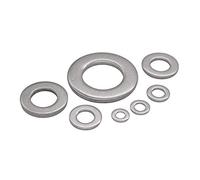5/10/25/50/100pcs Flat Washers, Stainless Steel, M3 M6 M8 M10 M12 For Screw Bolt Fastener Processing(M2 100PCS)