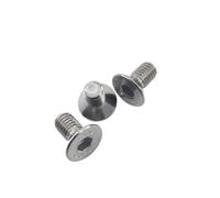 5/10/25/50pcs M1.6 M2 .5 M3 M4 M5 M6 M8 304 A2-70 DIN7991 Stainless Steel Hexagon Hex Socket Head Flat Countersunk Bolt Screw